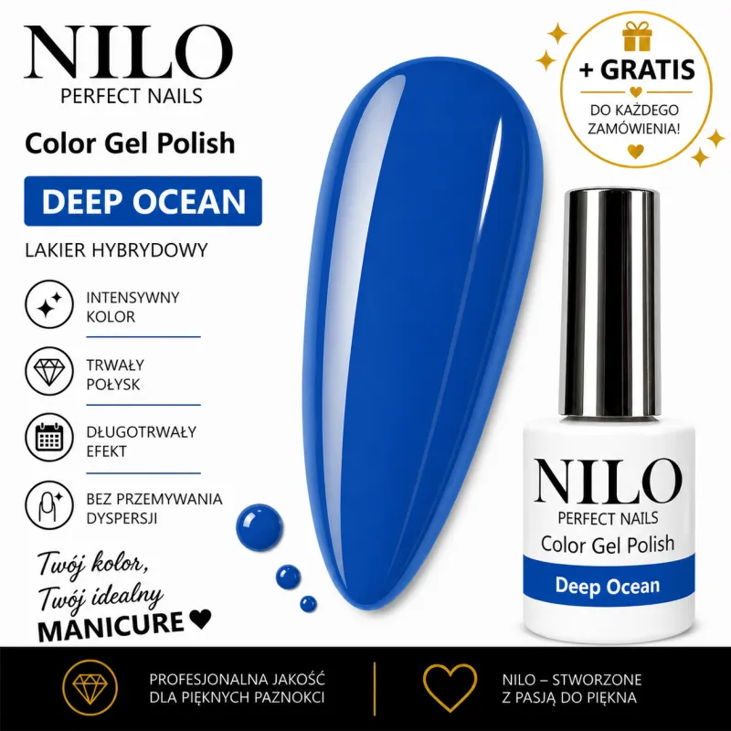 Lakier Hybrydowy Deep Ocean – NILO no.303